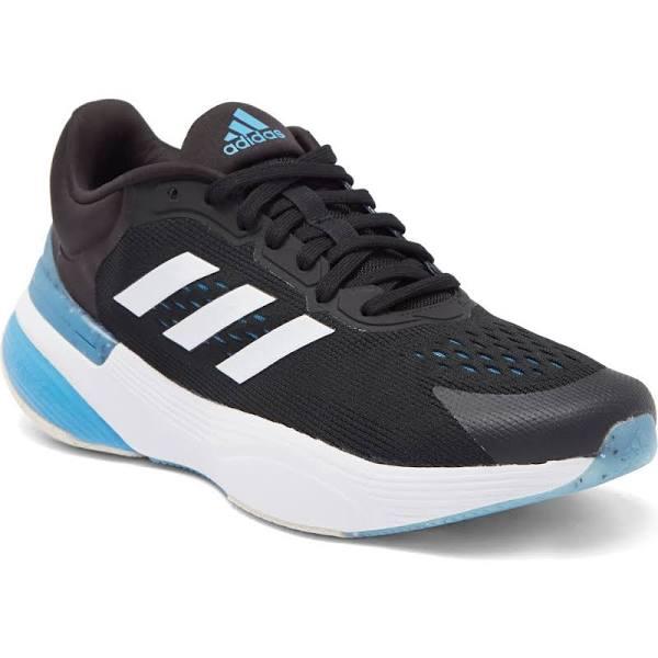 Adidas Men's Running Shoe Core Black & White Response Super 3.0 Running Shoe 10.5