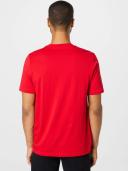 Adidas Men's Small Logo Jersey T-Shirt (Scarlet) XL