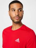 Adidas Men's Small Logo Jersey T-Shirt (Scarlet) XL