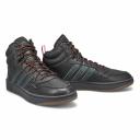 Adidas Men's Sneaker Black & Gray Hoops 3.0 Mid WTR Hi-Top Sneaker 10