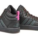 Adidas Men's Sneaker Black & Gray Hoops 3.0 Mid WTR Hi-Top Sneaker 12