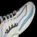Adidas Men's Sneaker Chalk White & Pulse Mint Alphaboost Sneaker 10