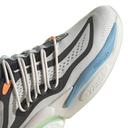 Adidas Men's Sneaker Chalk White & Pulse Mint Alphaboost Sneaker 10