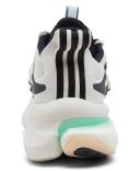 Adidas Men's Sneaker Chalk White & Pulse Mint Alphaboost Sneaker 8.5