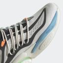Adidas Men's Sneaker Chalk White & Pulse Mint Alphaboost Sneaker 8.5