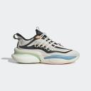 Adidas Men's Sneaker Chalk White & Pulse Mint Alphaboost Sneaker 9.5