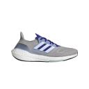 Adidas Men's Sneaker Gray & Royal Blue Ultraboost 22 Running Shoe - Boys & Men 12