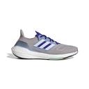 Adidas Men's Sneaker Gray & Royal Blue Ultraboost 22 Running Shoe - Boys & Men 8.5
