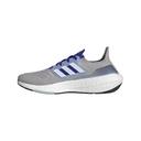 Adidas Men's Sneaker Gray & Royal Blue Ultraboost 22 Running Shoe - Boys & Men 8.5