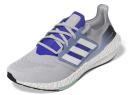 Adidas Men's Sneaker Gray & Royal Blue Ultraboost 22 Running Shoe - Boys & Men 9.5