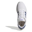 Adidas Men's Sneaker White & Team Royal Blue Lite Racer 3.0 Sneaker 10