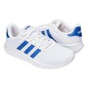 Adidas Men's Sneaker White & Team Royal Blue Lite Racer 3.0 Sneaker 9.5