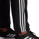 Adidas Men's Sweat Pant Black & White Side-Stripe Logo Sweatpants 2XL