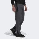 Adidas Men's Sweat Pant Dark Heather Gray & Black Stripe Sweatpants 2XL