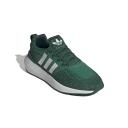 Adidas Men's Swift Run 22 Running Shoes (Collegiate Green/White/Collegiate Green)