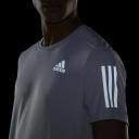 Adidas Men's Tee Shirt Dash Gray & Reflective Silver Own The Run Tee - Men, Big & Tall XL