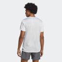 Adidas Men's Tee Shirt Dash Gray & Reflective Silver Own The Run Tee - Men, Big & Tall XL