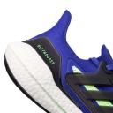 Adidas Men's Ultraboost 21 Shoes (Sonic Ink/Black/Screaming Green) 12 US