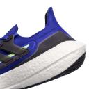 Adidas Men's Ultraboost 21 Shoes (Sonic Ink/Black/Screaming Green) 12 US