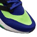 Adidas Men's Ultraboost 21 Shoes (Sonic Ink/Black/Screaming Green) 12 US