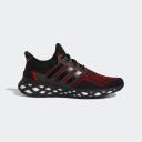 Adidas Men's Ultraboost Web DNA Running Shoes (Core Black/Core Black/Vivid Red) 9 US