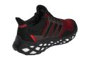 Adidas Men's Ultraboost Web DNA Running Shoes (Core Black/Core Black/Vivid Red) 9 US