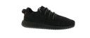 Adidas Men's Yeezy Boost 350 Sneakers, Black, 9.5