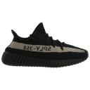 Adidas Men's Yeezy Boost 350 V2 Sneakers, Core Black/White, 9.5