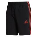 Adidas | Mens Aeroready Essentials Chelsea 3 Stripes Shorts (BLACK/SEMI Turbo)