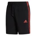 Adidas | Mens Aeroready Essentials Chelsea 3 Stripes Shorts (BLACK/SEMI Turbo)