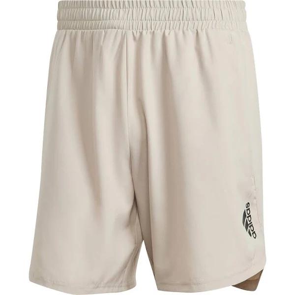 Adidas Mens D4M Shorts - 7"inch - Tan