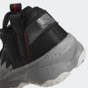 Adidas Mens Dame 8 - Basketball Shoes Red/Black/Grey Size 08.0
