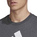 Adidas Mens Essentials Big Logo Tee Grey XL