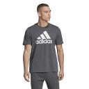 Adidas Mens Essentials Big Logo Tee Grey XL