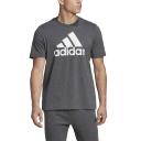 Adidas Mens Essentials Big Logo Tee Grey XL
