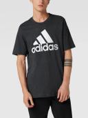 Adidas Mens Essentials Big Logo Tee Grey XL