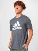 Adidas Mens Essentials Big Logo Tee Grey XL