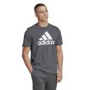 Adidas Mens Essentials Big Logo Tee Grey XL