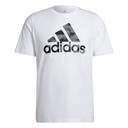 Adidas | Mens Essentials Camo Print Tee (White) 3XL