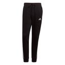 Adidas Mens Essentials Fleece Open Hem 3-Stripes Pants Black XXL