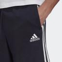 Adidas Mens Essentials French Terry 3-Stripes Shorts Navy 3XL