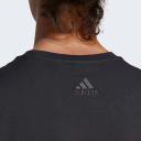 Adidas Mens Essentials Single Jersey Big Logo Tee Black/Violet Fusion / XL