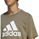 Adidas Mens Essentials Single Jersey Big Logo Tee Olive Strata / 2XL