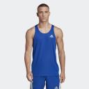 Adidas Mens Own The Run Singlet, XL / Blue