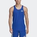 Adidas Mens Own The Run Singlet, XL / Blue