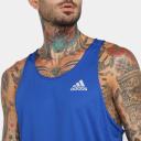 Adidas Mens Own The Run Singlet, XL / Blue