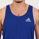 Adidas Mens Own The Run Singlet, XL / Blue