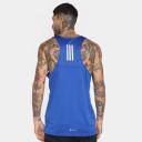 Adidas Mens Own The Run Singlet, XL / Blue