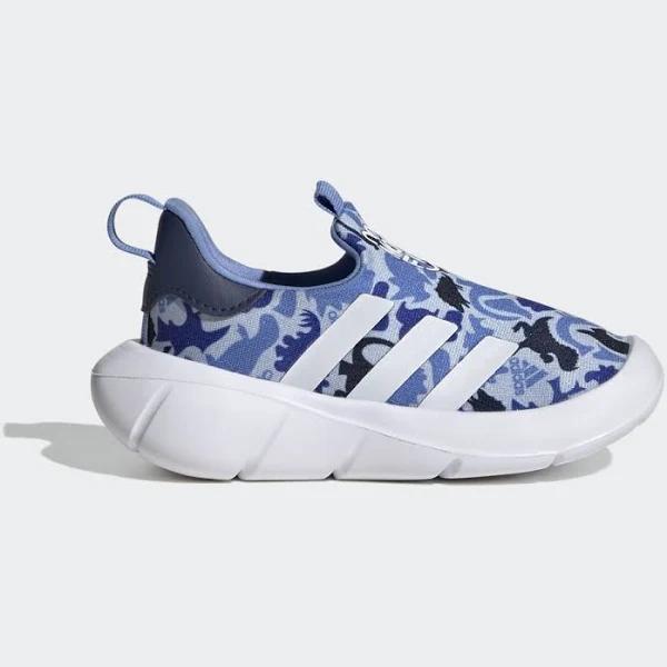 adidas-Monofit Slip-on Shoes-Kids-Blue Dawn / Cloud White / Semi Lucid Blue-10K