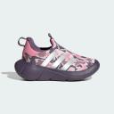 adidas-Monofit Slip-on Shoes-Kids-Clear Pink / Silver Metallic / Wonder Orchid-5K